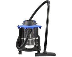 GEKO Industriële stofzuiger - nat en droog - 20L - 1250W - roestvrij staal