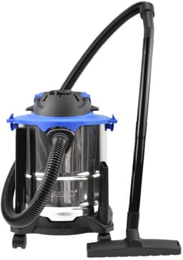 GEKO Industriële stofzuiger - nat en droog - 20L - 1250W - roestvrij staal — thumbnail 1