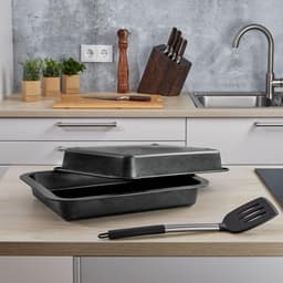 Ovenschaal set / casserole - ovenschotels, Geschikt voor oven & airfryer - Vaatwasmachinebestendig / bakvormen - Ovenbraadpan — thumbnail 3