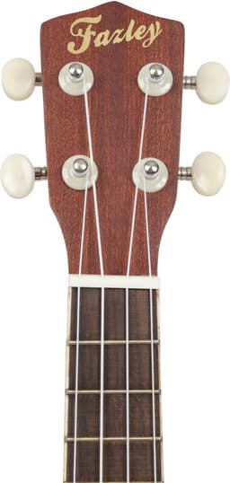 Sopraan Ukelele - Met gratis lessen - Fazley K21-W - Hout/naturel — thumbnail 3