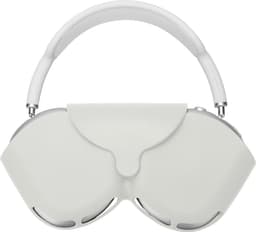 kwmobile cover voor over-ear koptelefoon - geschikt voor Apple AirPods Max / AirPods Max 2 - Van flexibel silicone - In wit — thumbnail 1