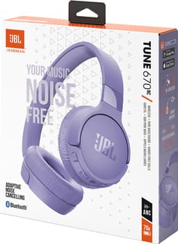 JBL Tune 670NC JBLT670NCPUR Over-ear Draadloze hoofdtelefoon Paars — thumbnail 5