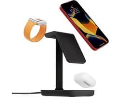 Twelve South HiRise Three - draadloos opladen - met MagSafe - zwart