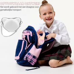 StayPowered Kinder Bluetooth Hoofdtelefoon - Perfect voor School & Reis - Veilig Volumeniveau - Heldere Geluidskwaliteit - met LED - Draadloos & Bekabeld - Versterkt Materiaal - Lange Batterijduur - Roze - Levering Sneller dan Aangegeven! — thumbnail 2