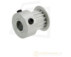 GT2 Tandriempully – 16 Tanden – 4 mm Boring – 6 mm Riembreedte – Aluminium