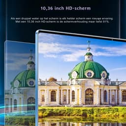 2025 5G Nieuwe 10,36-Inch Tablet Android 16GB RAM 1TB ROM Android 12000mAh Batterij 16MP 32MP 10-Core Dual SIM Netwerk Bluetooth - Goud — thumbnail 3