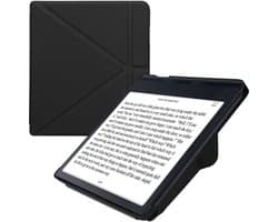 kwmobile e-reader hoesje geschikt voor Kobo Sage hoes - Ereader flip case met standaard - E reader cover van kunstleer - In zwart