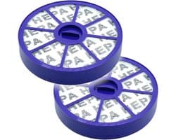 Fixem Geschikt voor Dyson Stofzuiger Filter DC04 DC05 DC08 DC19 DC20 DC29 – Vervangt 90022801 – HEPA Voorfilter – Alternatief Stofzuigerfilter – 152x29x152mm - Filter rond - Filter paars - 2 Stuks