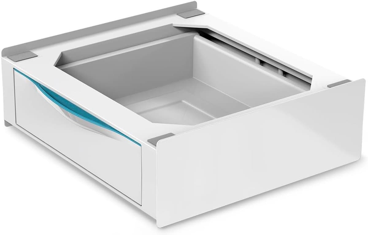 Wasmachine verhoger met lade - Wasmachine verhoger - Wasmachine sokkel - Wasmachine verhoger met lade - Wasmachine opbouwmeubel — afbeelding 1