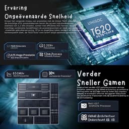 Teclast T60 12 Inch Tablet Android 2000X1200 T620 8 Core Cpu Max 20Gb Ram 256Gb Rom 4G Lte Type C 8000Mah Widevine L1 - Tablet — thumbnail 3