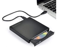 CD-ROM Speler Externe Dvd Usb 2.0 DVD-ROM Drivecd Rw Optische Drive Recorder Draagbare Voor Macbook Laptop Computer Pc Windows 7/8 zwart