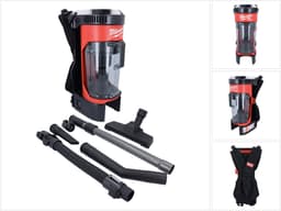 Milwaukee M18 FBPV-0 Accu Rugtas Stofzuiger 18V Basic Body M18 FUEL™ - 4933464483 — thumbnail 1