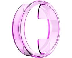 Beschermende watch case - hoesje - geschikt voor Garmin Lily - lila