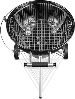 Buccan BBQ - Houtskool barbecue - Bolle Beuker XL - 55 cm — thumbnail 2