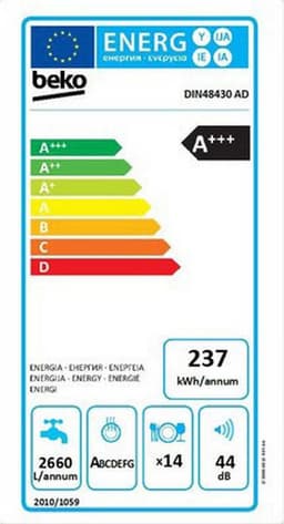 Beko DIN48430AD - AquaIntense® - Inbouwvaatwasser — thumbnail 14