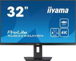 iiyama ProLite XUB3293UHSN-B5 - 32 inch - 4K - IPS - USB-Hub (2x) - Verstelbaar - USB-C Dock — thumbnail 1