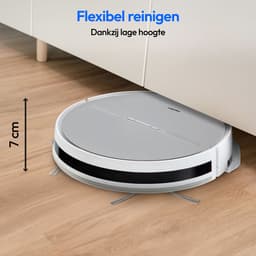 MEDION robotstofzuiger met systematische navigatie E35 (2000Pa zuigkracht, gyro-navigatie in systematische S-lijnen, 2 zijborstels en wandsensor) — thumbnail 2