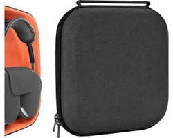 Hoofdtelefoonhoes voor AirPods Max - Harde schaalreistas met kabelopslag - Donkergrijs - Compatibel met Smart Case