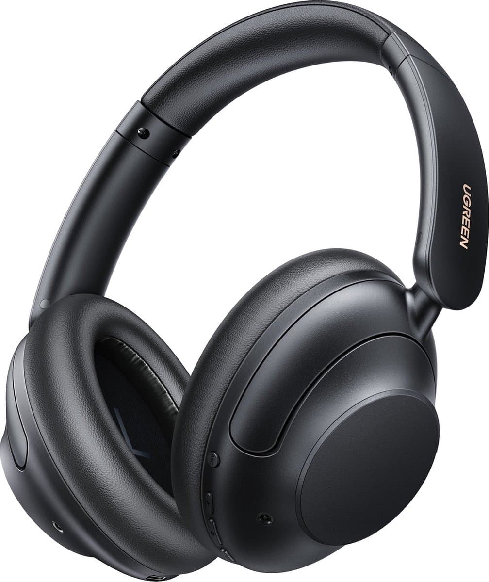 UGREEN HP202 HiTune Max5 Hybrid ANC Draadloze Koptelefoon Bluetooth 5.0 Zwart — afbeelding 1