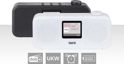 Imperial DABMAN 16 - DAB+ / FM Radio - Alarmfunctie - Batterijen & Netstroom - Wit — thumbnail 3