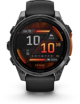 Garmin fenix 8 - 47mm - Multisport Smartwatch - AMOLED-Scherm - Donkergrijs/zwart — thumbnail 2