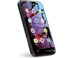 Mp3 speler met Bluetooth, 72.GB, 4.0-inch mp3-mp4-speler met volledig touchscreen met WiFi-overdracht, draagbare HiFi Sound Walkman digitale muziekspeler met FM-radio, recorder, browser (zwart)
