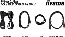 iiyama ProLite XUB2793QSU-B7 - 27 inch - QHD - IPS - USB-Hub (2x) - Verstelbaar — thumbnail 5