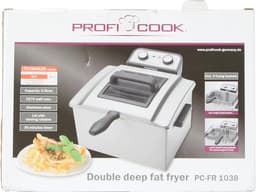 Dubbele Friteuse met 5 Liter Capaciteit en 3 Frituurmanden — thumbnail 12