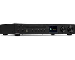 Audizio Bolzano Internetradio met DAB+ en FM - Met CD speler, Bluetooth en Spotify Connect - Zwart