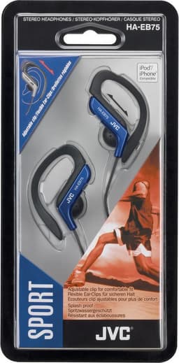 JVC HA-EB75-A-N - Sporthoofdtelefoon - Blauw — thumbnail 3