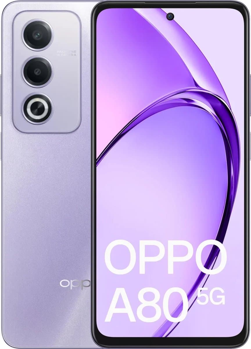 OPPO A80 5G – 256GB – Paars — afbeelding 1