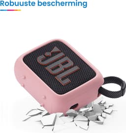 YONO Hoesje geschikt voor JBL Go 4 - Case - Roze — thumbnail 3
