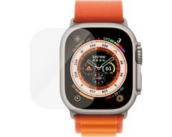 PanzerGlass Screenprotector geschikt voor Apple Watch Ultra - 49 mm Glazen | PanzerGlass Ultra-Wide Fit Screenprotector - Case Friendly