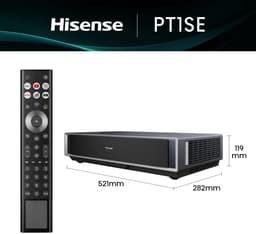 Videoprojector - HISENSE - PT1SE - 4K UHD - Ultra Short Throw - Triple Laser Trichroma - 2300 ANSI Lumen — thumbnail 8