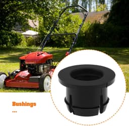 Dailygoods- Drag Link Bushings - 4 Stuks - Slijtvast Plastic - Hoogte 15/32 Inch - Buitendiameter 17/32 Inch - Compatibel met CRAFTSMAN/POULAN/HUSQVARNA - Bussen — thumbnail 3