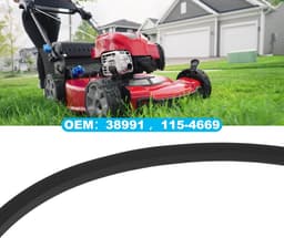 Dailygoods- Aandrijfriem - 2 Stuks - Compatibel met Toro Recycler - Rubber - Slijtvast - Voor achterwielaandrijving - Grasmaaierriem — thumbnail 2
