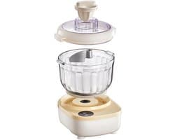 Deegkneedmachine - Keukenmixer - Bakken - Multidimensionaal kneedmes - 2 liter - Wit