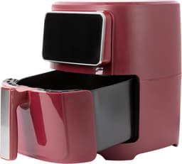 Heteluchtfriteuse - Airfryer - Gezond Koken - 8 Kookprogramma's - 6.9 Liter - Rood — thumbnail 6
