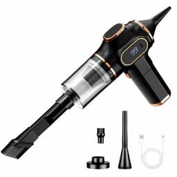 Rolu Auto Stofzuiger – Auto Stofzuiger Draadloos – Kruimeldief – 30 × 30 × 7,5 CM - 50W – HEPA Filter – 0.5 KG Stofreservoir — thumbnail 1