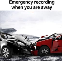 Auto DVR - Dash Cam - Veilig Rijden - App Spraakbesturing - 1080P HD - Zwart — thumbnail 4