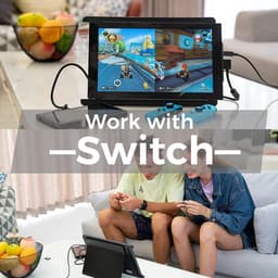 Mobile Pixels Trio Max 14 inch portable monitor – Full HD IPS laptop scherm extender – USB C USB A tweede monitor display – draagbaar extra scherm voor Windows macOS Android Switch met kickstand single screen — thumbnail 5