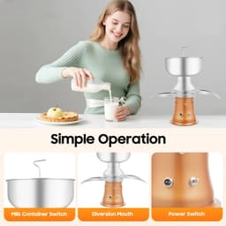 Cellista Melkroom Separator Elektrisch - Centrifugaalscheider - Roomseparator - Melkscheider - 50L/uur Capaciteit - 5L Tank — thumbnail 3