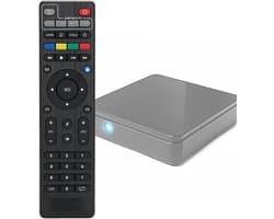 Afstandsbediening voor TV en Set Top Box - Geschikt voor Tvip412, Tvip415 en Tvip605 - Zwart ABS materiaal
