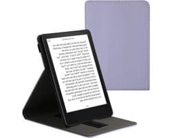 E-reader hoesje - E-reader cover - Bescherming e-reader - Met handgreep en standaard - Kindle Paperwhite 11e Gen - Lavendel