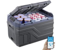 Draagbare Koelkast – Mobiele Koelbox – Reis Koelkast – Camping Koelkast – 25L Capaciteit – Instelbare Temperatuur – Stil Geluid