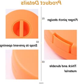 Kabelhaspel met Telefoonhouder voor USB-C, Hoofdtelefoon- en Gegevenskabels, 4 Stuks voor Thuis, Kantoor en School, Ideaal voor Organisatie en Opslag — thumbnail 4