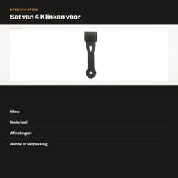 Dailygoods- Baggerklink 4 Stuks - Vervangt 109808X/100225L - Geschikt voor Husqvarna/AYP/Craftsman - Montage voor Grasmaaiers - Hoogwaardige kwaliteit - Eenvoudige installatie - Grasmaaieronderdeel — thumbnail 3
