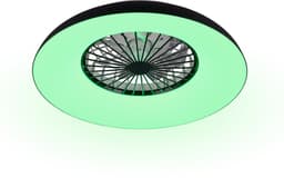 Fantiluxe - Espen - Plafondventilator met verlichting - Zwart - Ø60cm - Afstandsbediening - Met lamp - Plafond ventilator - Slaapkamer — thumbnail 5
