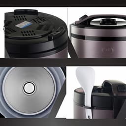 Rice Cooker, Rice Cooker (2-5L) Multifunctional Rice Cooker, Inner Pan, for Making Rice & Steam Healthy Food & Vegetables (5L) — thumbnail 2