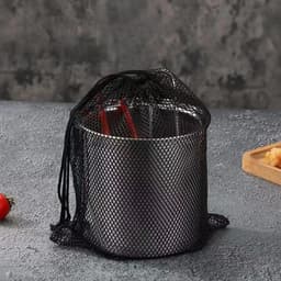 Mini Friteuse - Compact Frituur - Feestjes Thuis - Spatvrij Frituren - 1.2 Liter - Zilverkleurig — thumbnail 4